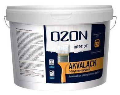 OZON Akvalack-interior
