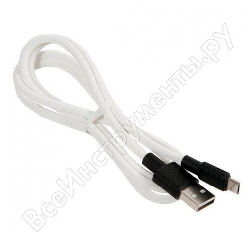 Кабель USB HOCO X29 Superior для Micro USB, 2.0 A, длина 1.0 м, белый разъем micro usb amperin для lenovo k910