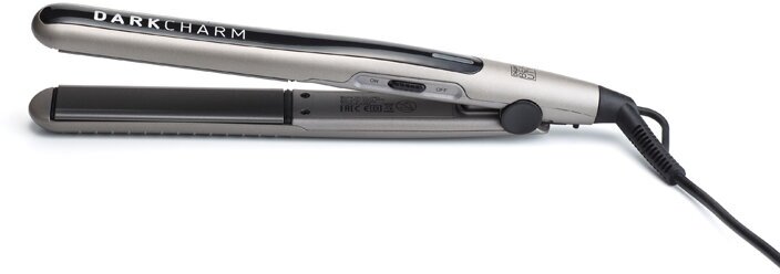 Щипцы для волос DEWAL BEAUTY Dark Charm, 25x110 мм, 30 Вт, серые (HI2060) - фотография № 5