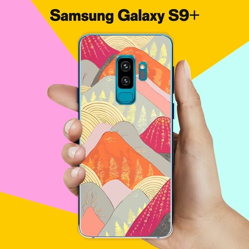 пластиковый чехол цветочный узор 3 на samsung galaxy s9 самсунг галакси с9 плюс Силиконовый чехол на Samsung Galaxy S9+ Узор 7 / для Самсунг Галакси С9 Плюс