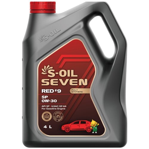 Моторное масло S-OIL SEVEN 0W-30 Синтетическое 4 л