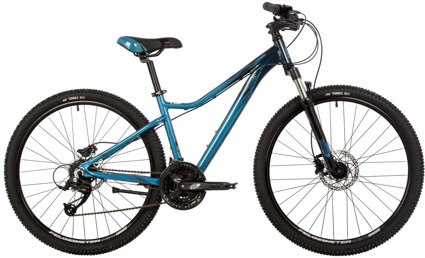 Велосипед горный Stinger LAGUNA PRO SE 26" 15" 21 скорость (3x7) ск. синий 26AHD. LAGUPRO.15BL3