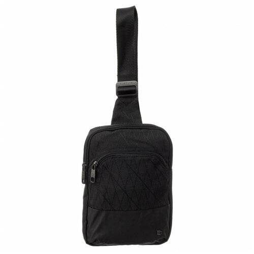 Мужская кожаная сумка-слинг Winpard 26518/black
