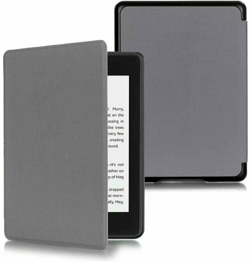 Планшетный чехол для Amazon Kindle Paperwhite 4 (2018-2021) 10th Generation 6 дюймов (серый)