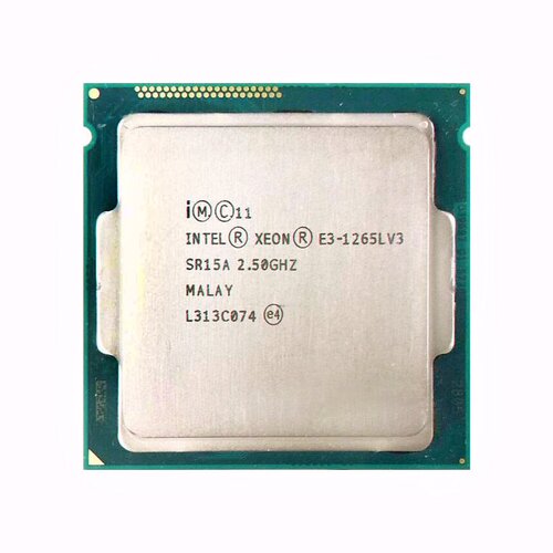 Процессор Intel Xeon E3-1265Lv3 (Core i7-4770T) LGA1150, 4/8 до 3.7 ГГц, Intel HD Graphics, DDR3, OEM