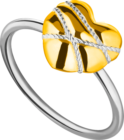 Кольцо Velichenko золочение, размер 17, золотой