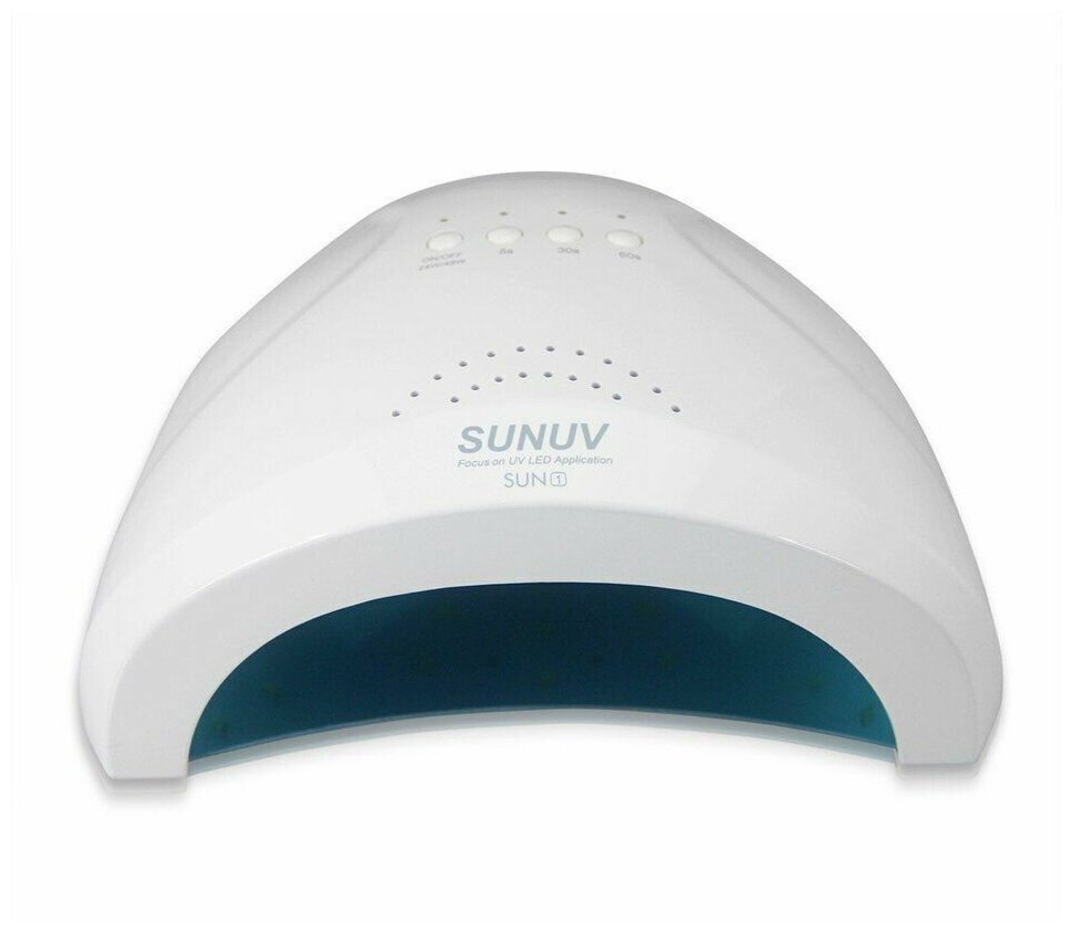 Лампа для маникюра SUNUV 1 UV/LED, 24/48 Вт, белая