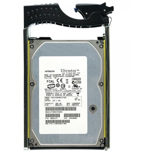 Жесткий диск EMC 005048741 300Gb 15000 Fibre Channel 35 HDD 2675000₽
