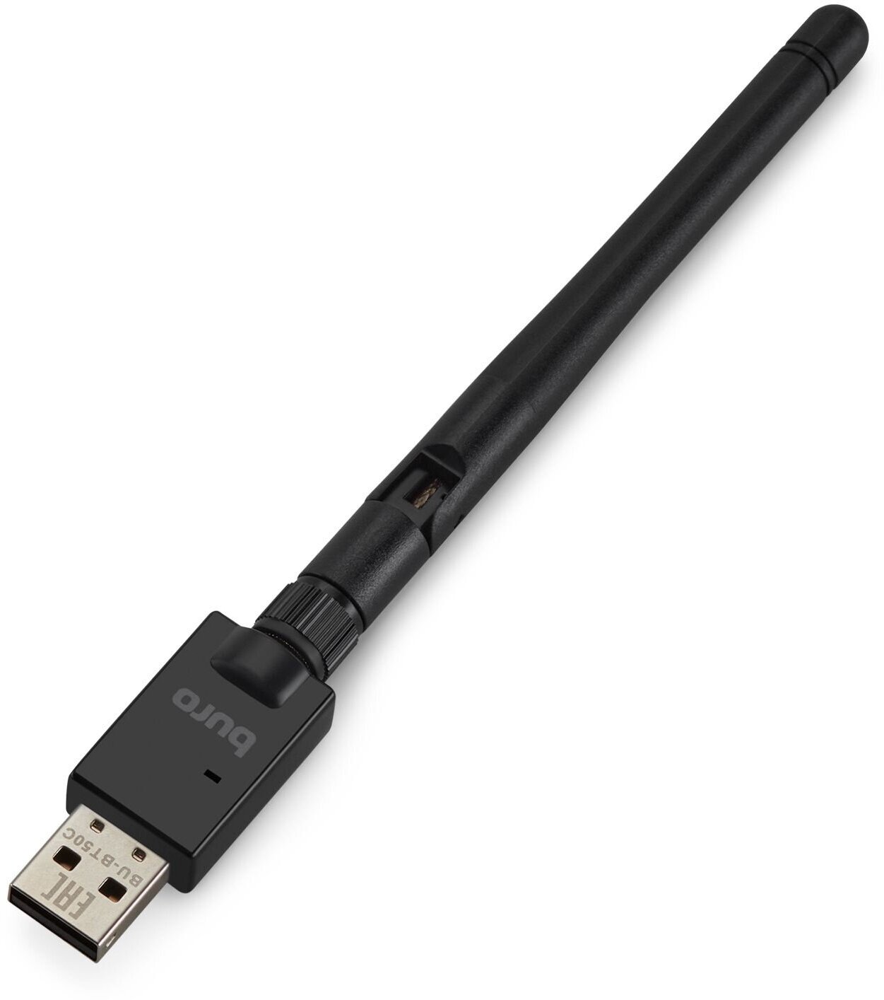 Адаптер USB Buro BU-BT50C BT5.0+EDR class 1 100м черный