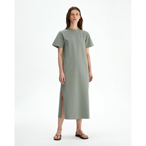 Платье COCOS, размер L, зеленый платье zizzi jeasy оливковый