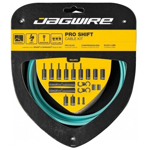 Комплект тросов переключения JAGWIRE Pro Shift Kit с рубашкой, заглушками, крючками, PCK508