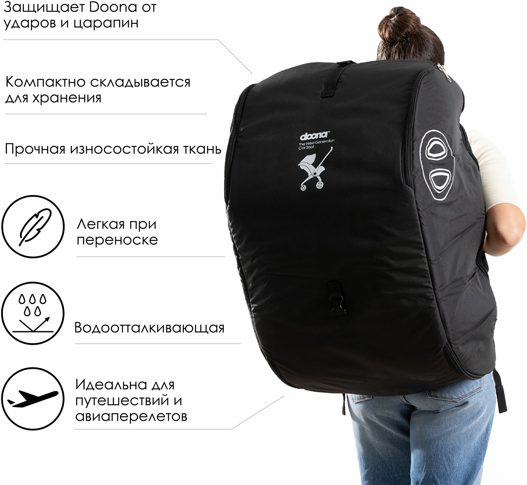 Сумка-кофр для путешествий SimpleParenting Doona Padded Travel bag