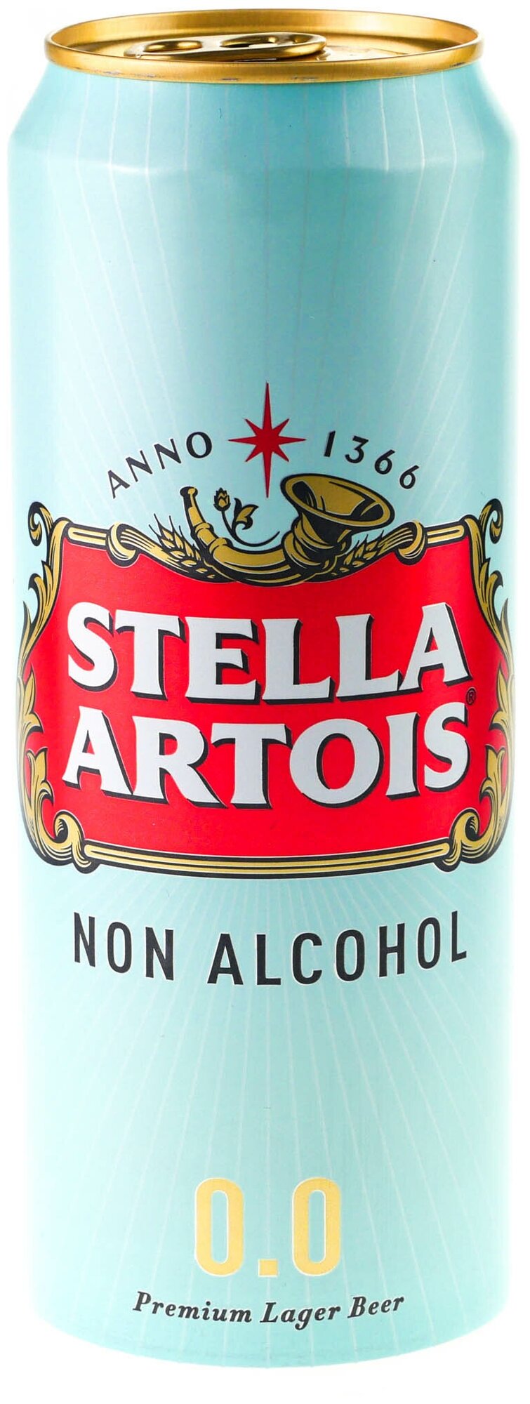 Пиво безалкогольное Stella Artois фильтрованное 0,5%, 450 мл - фото №2