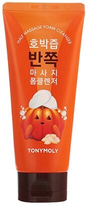 Tonymoly HALF MASSAGE FOAM CLEANSER Массажная пенка для умывания с экстрактом тыквы