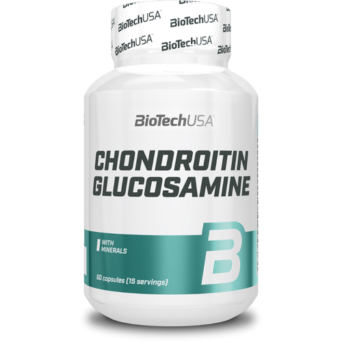 Препарат для укрепления связок и суставов BioTechUSA Chondroitin Glucosamine, 60 шт.