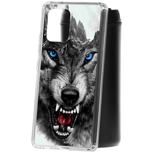 фото Чехол samsung s10 lite kruche print волк кruче