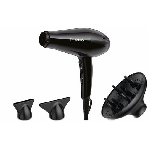 Фен GAMA Tempo-JC 2200Вт черный 862200₽