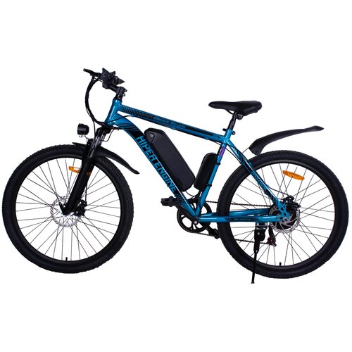 Электровелосипед HIPER Engine B51 26350Вт 375Втч серебристый синий 5228400₽