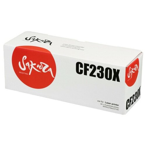 Картридж лазерный SAKURA 30X CF230X чер. пов. емк. для HP LJ M203/227