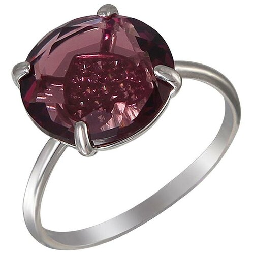 фото Эстет кольцо с алпанитом и фианитами из серебра с16к253131, размер 18.5