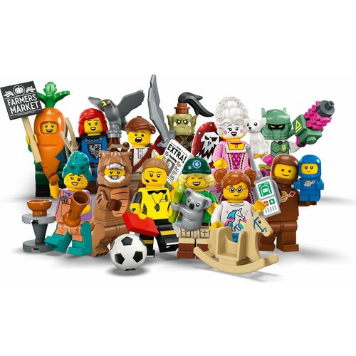 Минифигурки LEGO 71037 Minifigures Series 24, полная серия из 12 фигурок lego minifigures 71037 7 орк