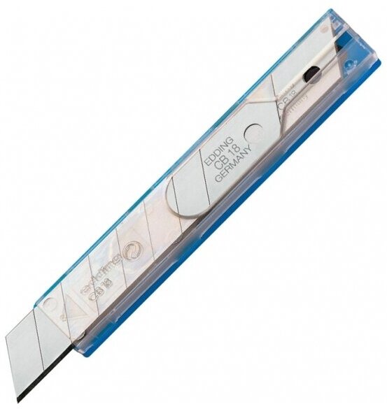 Запасное лезвие для ножей Edding 18 мм {E-CB18} (упак 10 шт)