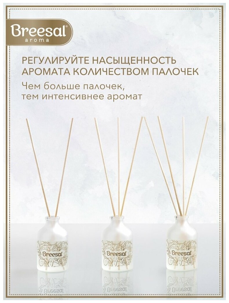 Подарочный набор Breesal Диффузор сфера Aroma Sphere Волнующая страсть 40мл + Саше для белья Шелковые объятия 20г Aroma & Cleaning Products - фото №8