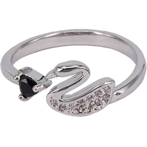 Кольцо OTOKODESIGN, безразмерное, серебряный кольцо бижутерное металл безразмерное бижутерный сплав серебристый 53569