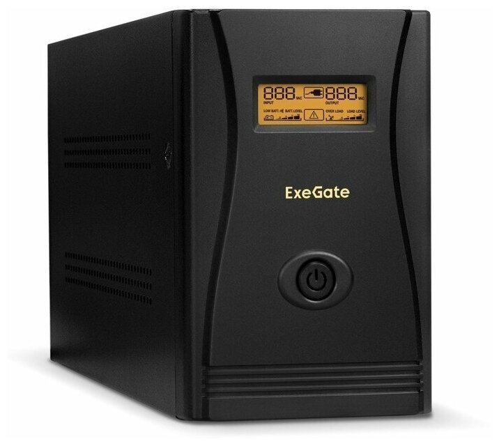 Exegate ИБП Exegate EX292633RUS ExeGate SpecialPro Smart LLB-2200. LCD. AVR.1SH.2C13. RJ. USB
