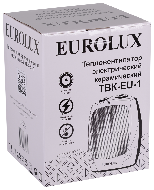 Тепловентилятор ТВК-EU-1 Eurolux - фотография № 7