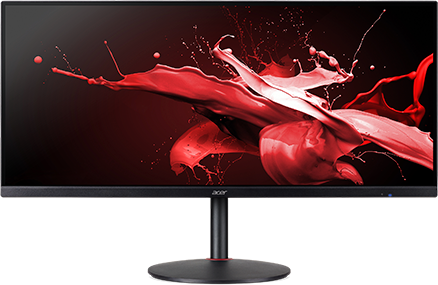 Монитор Acer 34" Nitro XV340CKPbmiipphzx 3440x1440 IPS LED 144Гц 1ms FreeSync HDMI DisplayPort