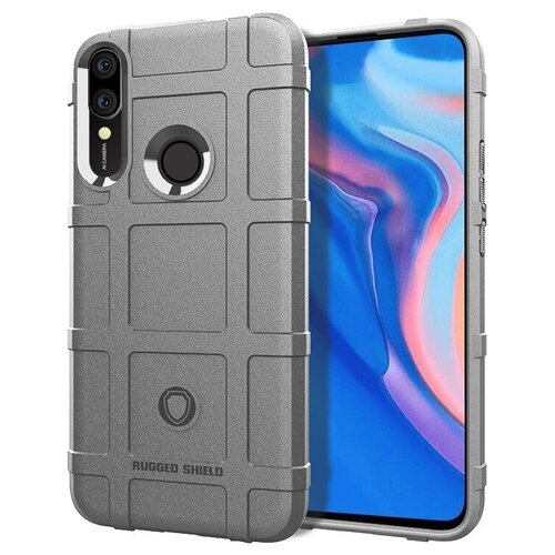 фото Чехол-бампер mypads для huawei y5 2019/huawei honor 8s / 8s prime (ksa-lx9) противоударный усиленный ударопрочный серый