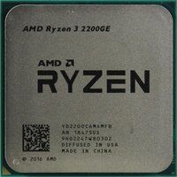 Процессор AMD Ryzen 3 2200GE AM4, 4 x 3200 МГц, OEM