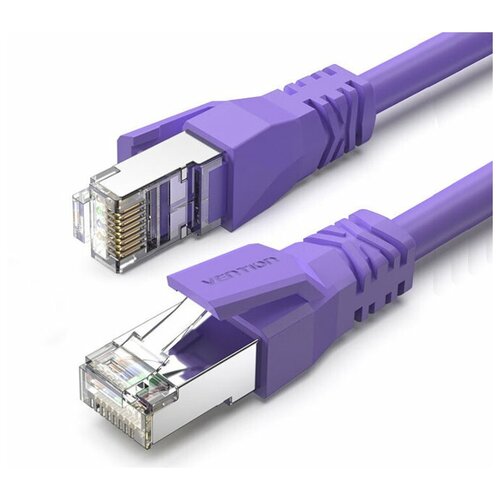 Vention Патч корд прямой SFTP (папа) cat.6A, RJ45, 30 см, интернет кабель, арт. IBMVY