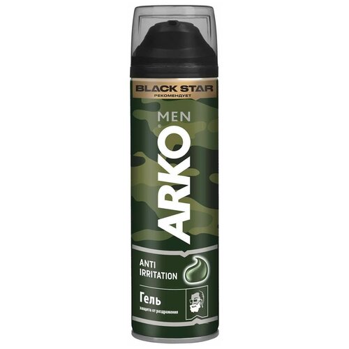 Гель для бритья ARKO MEN Anti-Irritation 200мл 8690506477264