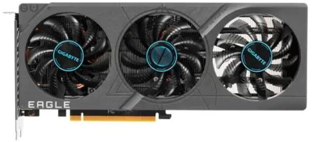 Видеокарта GigaByte nVidia GeForce RTX 4060TI GDDR6 PCI-E 2550MHz 8192Mb 18000Mhz 128-bit HDMI DP GV-N406TEAGLE OC-8GD