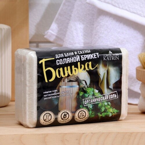 Laboratory Katrin Соляной блок для бани Laboratory Katrin «Банька», 1300 г
