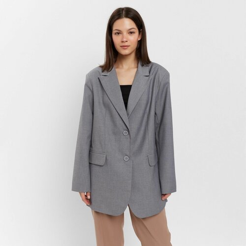Пиджак Minaku, размер 46-48, серый