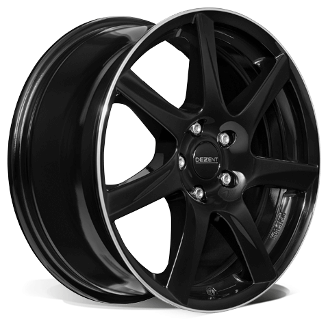 Литые колесные диски Dezent TW dark 7.5x17 5x112 ET40 D70.1 BKL (BKL)