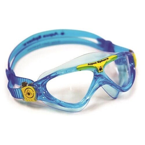 фото Очки для плавания детские aqua sphere - vista junior (aqua yellow)