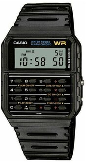 Наручные часы CASIO Наручные часы Casio CA-53W-1Z, черный — купить в интернет-магазине по низкой цене на Яндекс Маркете