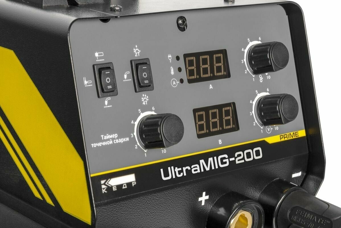 Полуавтомат кедр UltraMIG-200 (220В, 30-200А) - фотография № 3
