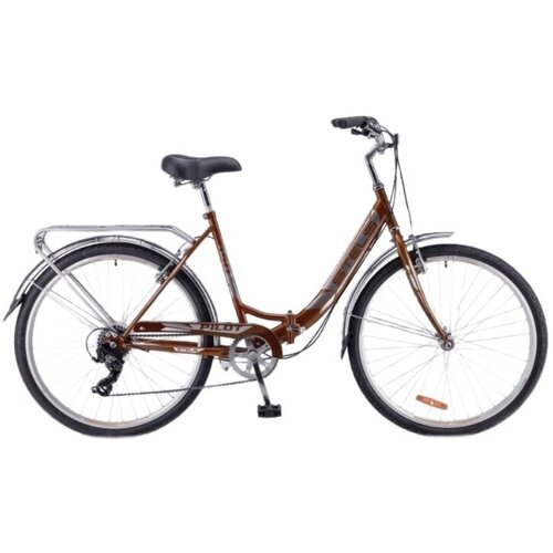 Велосипед складной городской Stels 26 Pilot 850 LU093354 бронзовый колеса 26 1579000₽