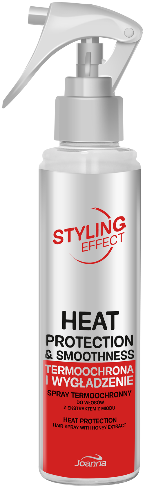 Joanna Styling Effect Спрей для волос термозащитный Heat Protection & Smoothness, 150 мл