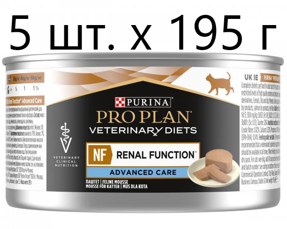     Purina Pro Plan Veterinary Diets NF St/Ox RENAL FUNCTION Advanced Care,     , 5 .195