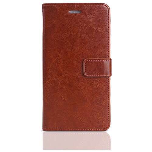 фото Чехол-книжка mypads для huawei honor 10 lite / huawei p smart (2019) с мульти-подставкой застёжкой и визитницей коричневый