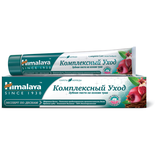 Зубная паста Himalaya Herbals Complete Care, 75 мл, 75 г, зеленый