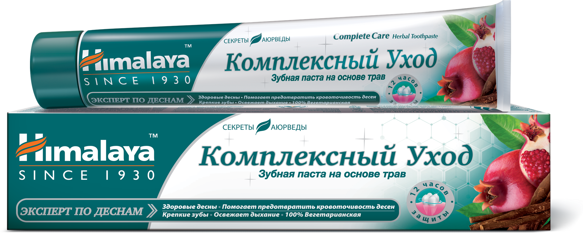 Зубная паста Complete Care Комплексный уход Himalaya since 1930 75мл