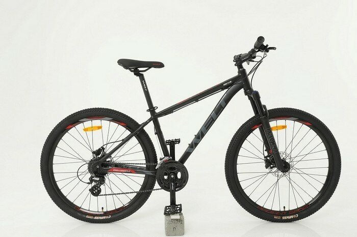 Велосипед Welt Ridge 2.0 HD 27 20" matt black (2022) 27.5"