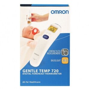 Инфракрасный лобный термометр Omron Gentle Temp 720 - фото №17